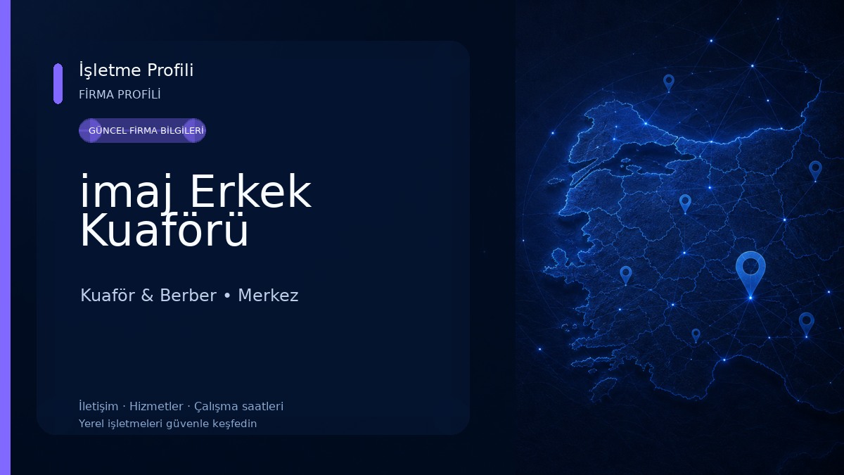 imaj Erkek Kuaförü Kuaför & Berber