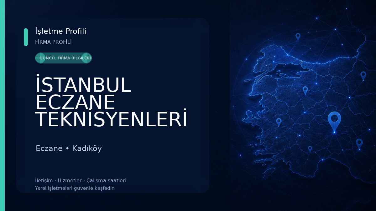 İSTANBUL ECZANE TEKNİSYENLERİ DERNEĞİ