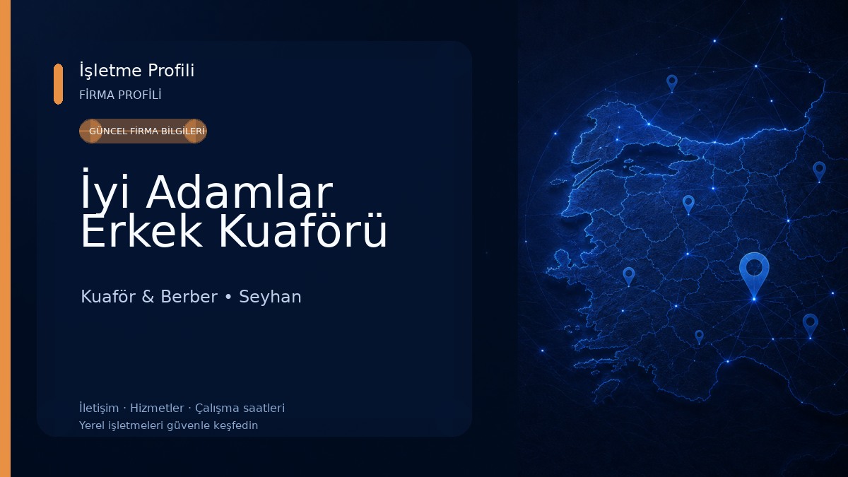 İyi Adamlar Erkek Kuaförü Kuaför & Berber