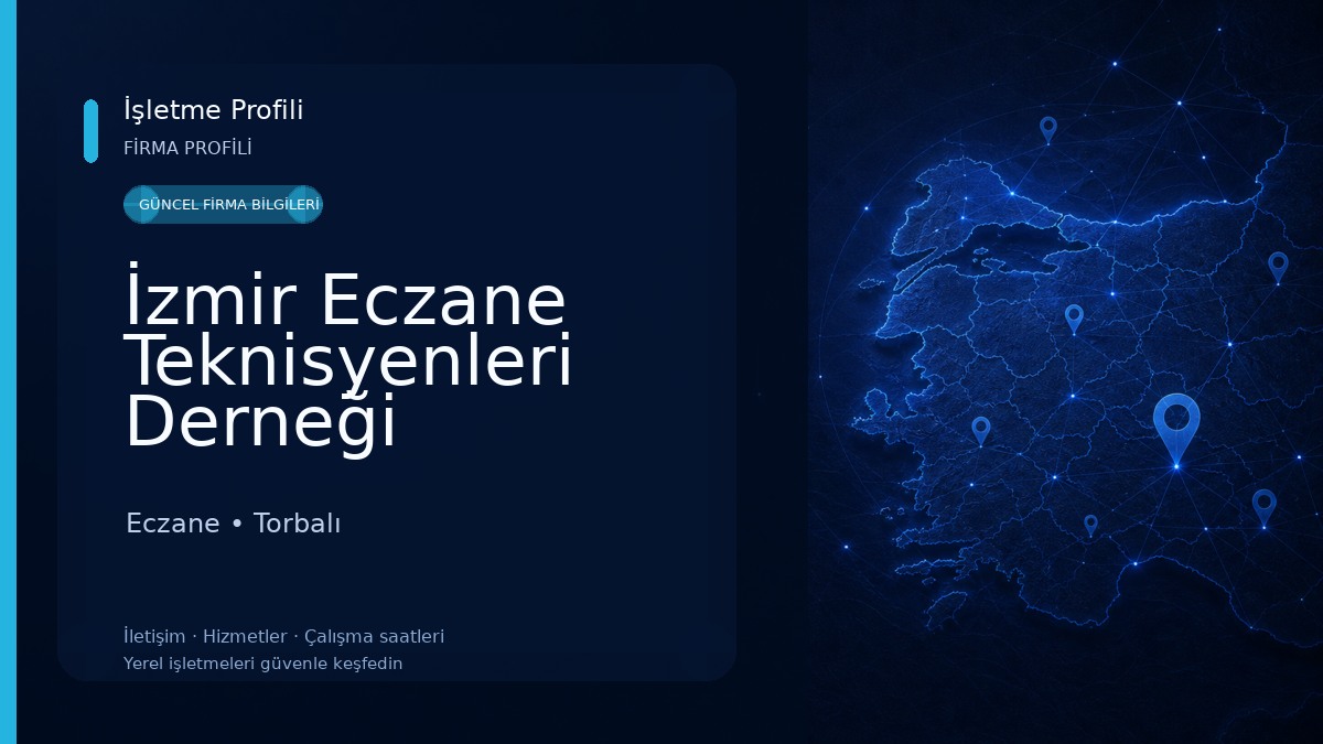 İzmir Eczane Teknisyenleri Derneği Eczane