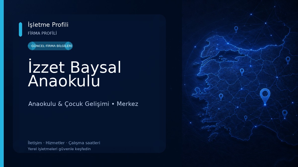 İzzet Baysal Anaokulu Anaokulu & Çocuk Gelişimi