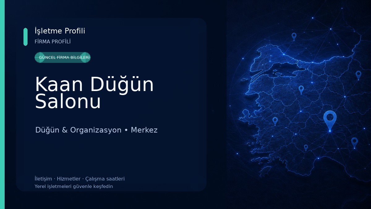 Kaan Düğün Salonu