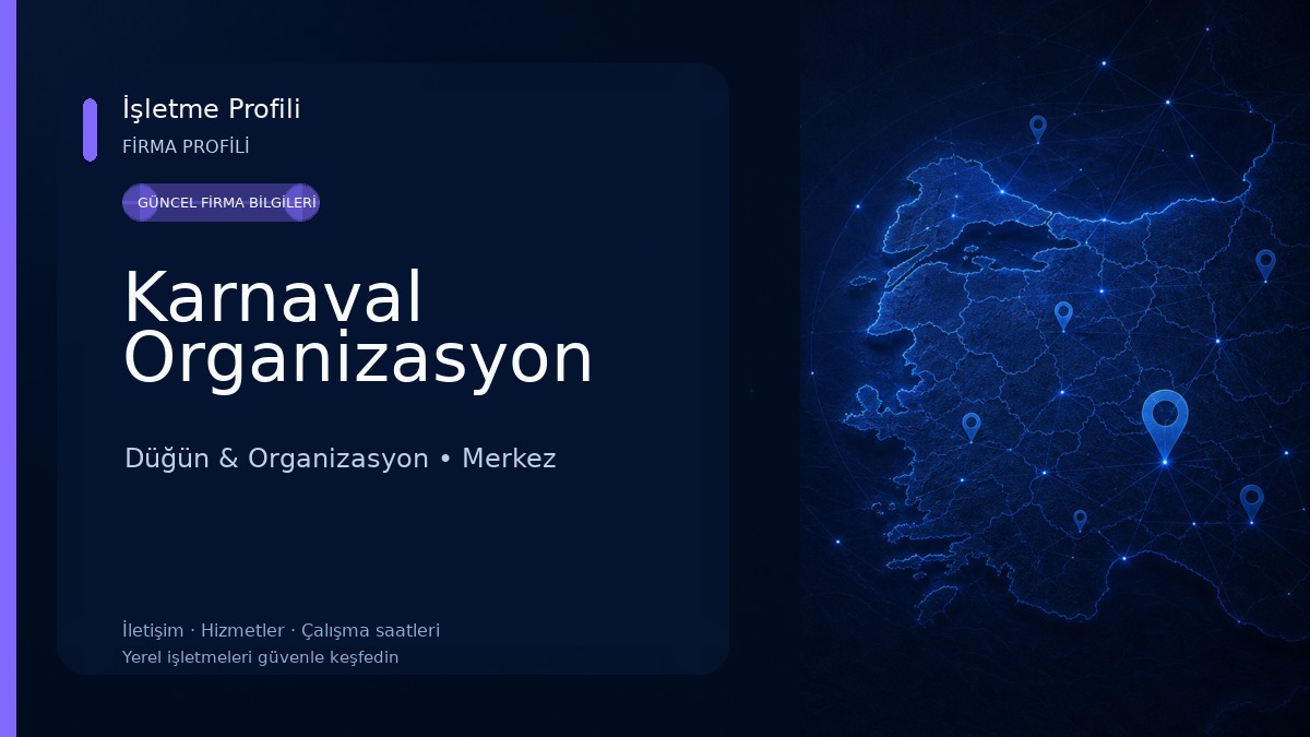 Karnaval Organizasyon Düğün & Organizasyon