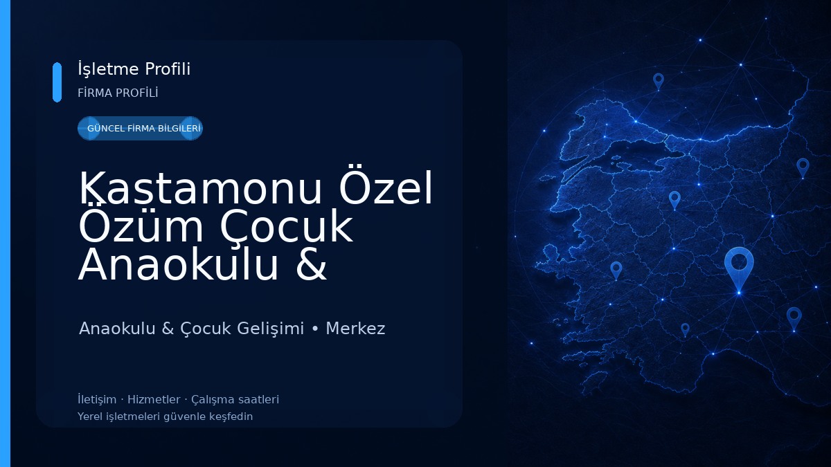 Kastamonu Özel Özüm Çocuk Anaokulu & Kastamonu Anaokulları & Özel Anaokulları & En İyi Anaokulu Anaokulu & Çocuk Gelişimi
