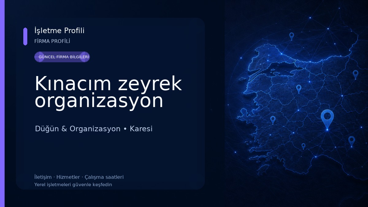 Kınacım zeyrek organizasyon Düğün & Organizasyon