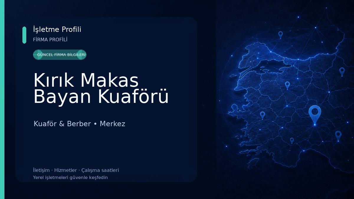 Kırık Makas Bayan Kuaförü Kuaför & Berber