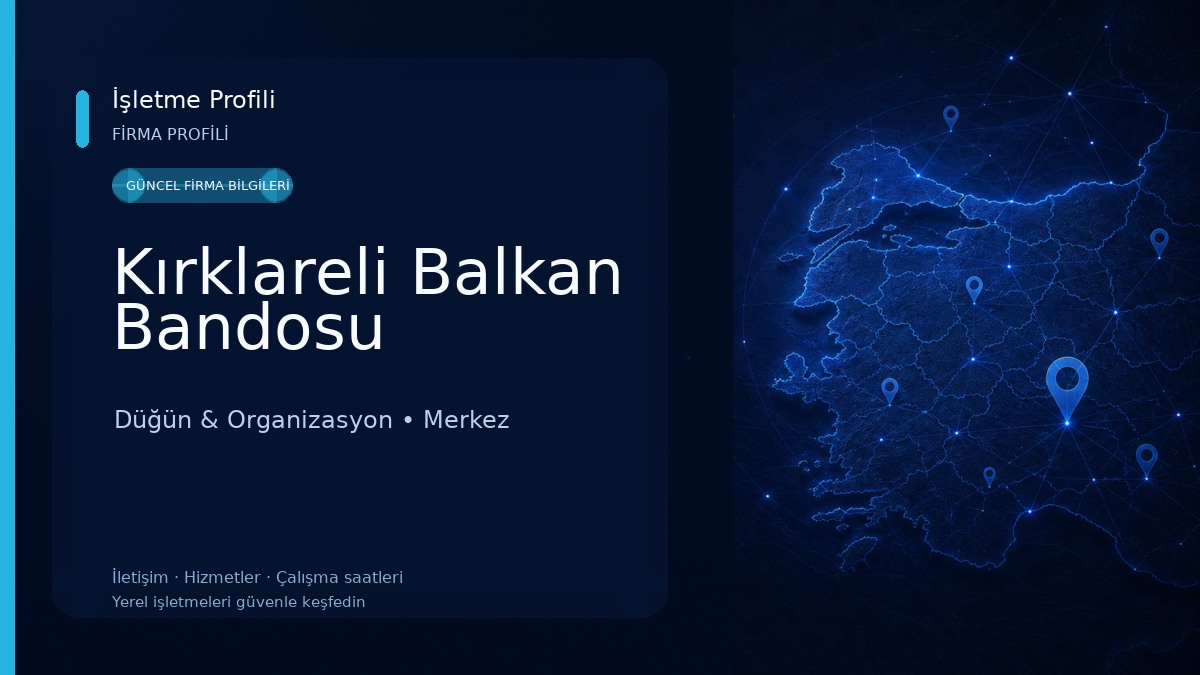 Kırklareli Balkan Bandosu 