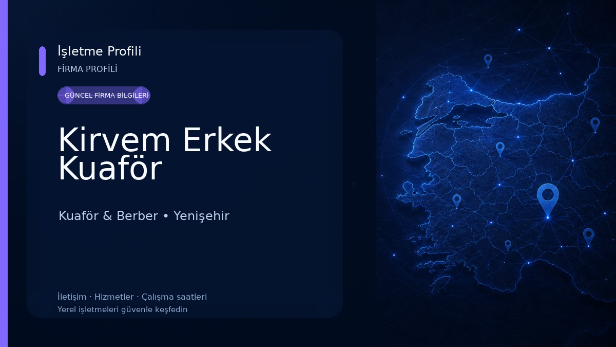 Kirvem Erkek Kuaför Kuaför & Berber