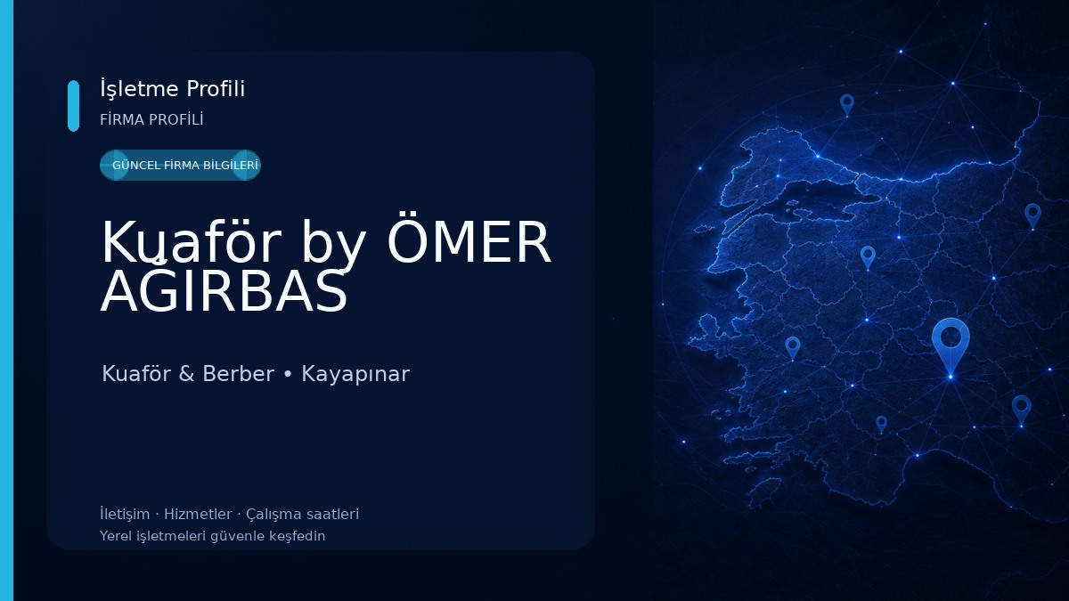 Kuaför by ÖMER AĞIRBAS Kuaför & Berber