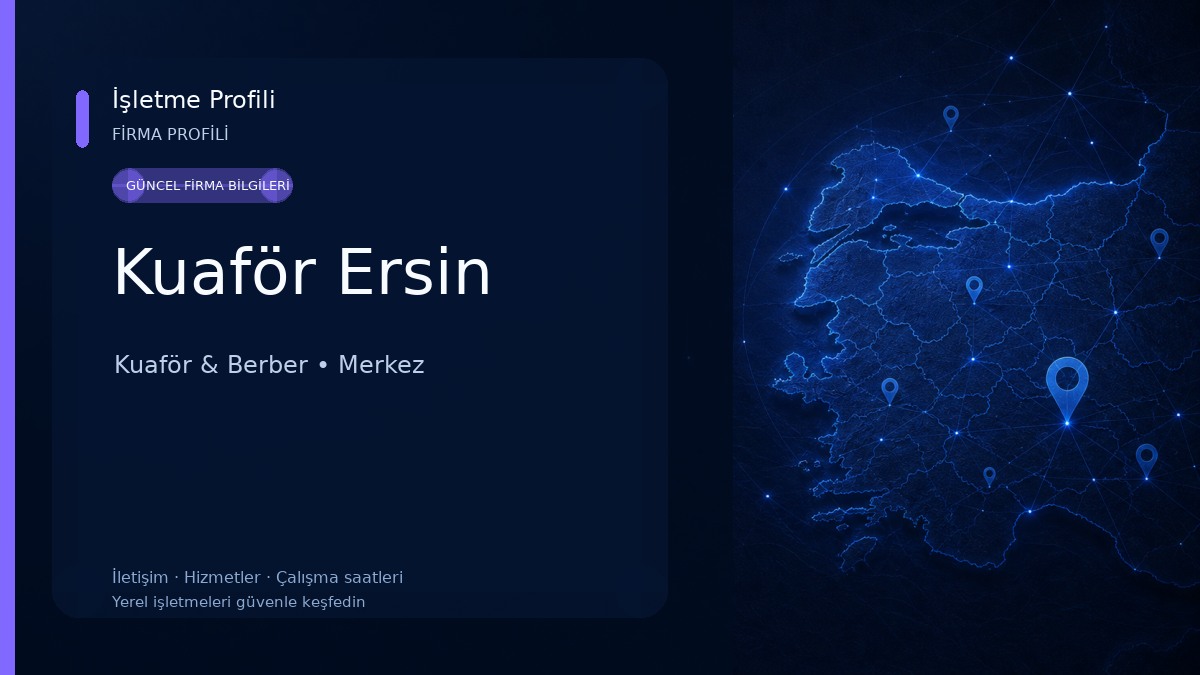 Kuaför Ersin 