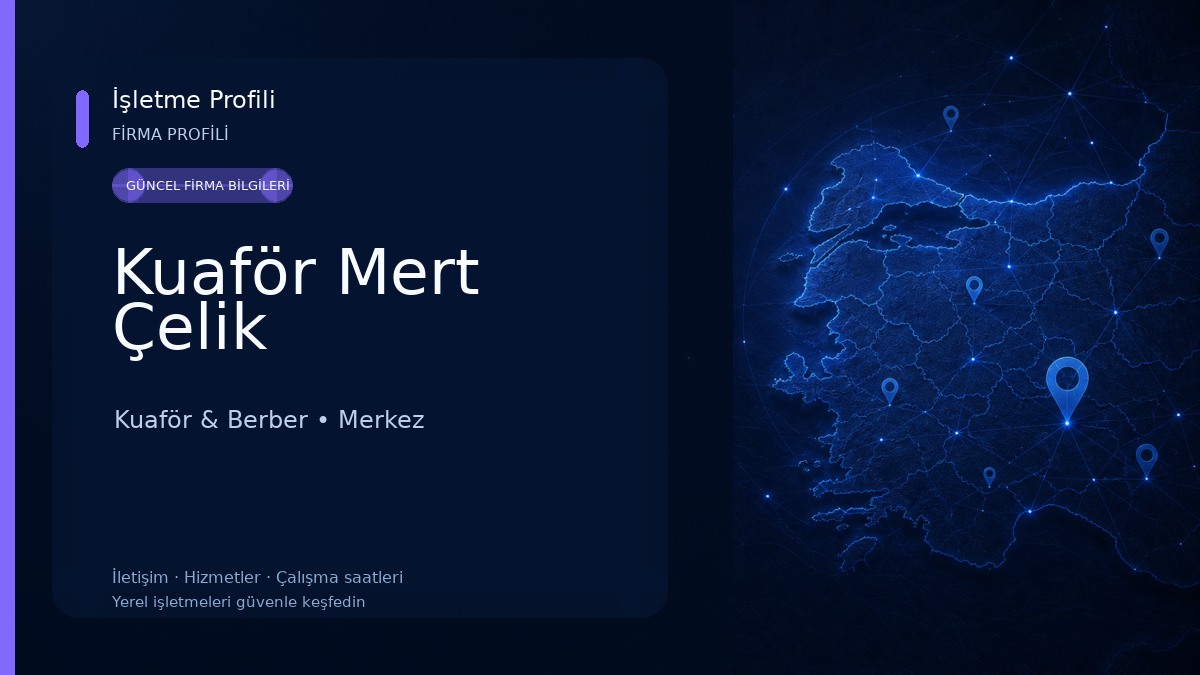 Kuaför Mert Çelik