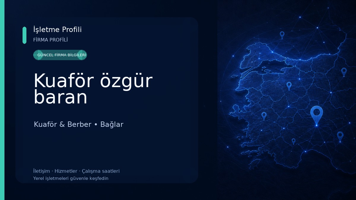 Kuaför özgür baran 