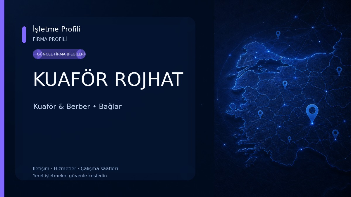 KUAFÖR ROJHAT