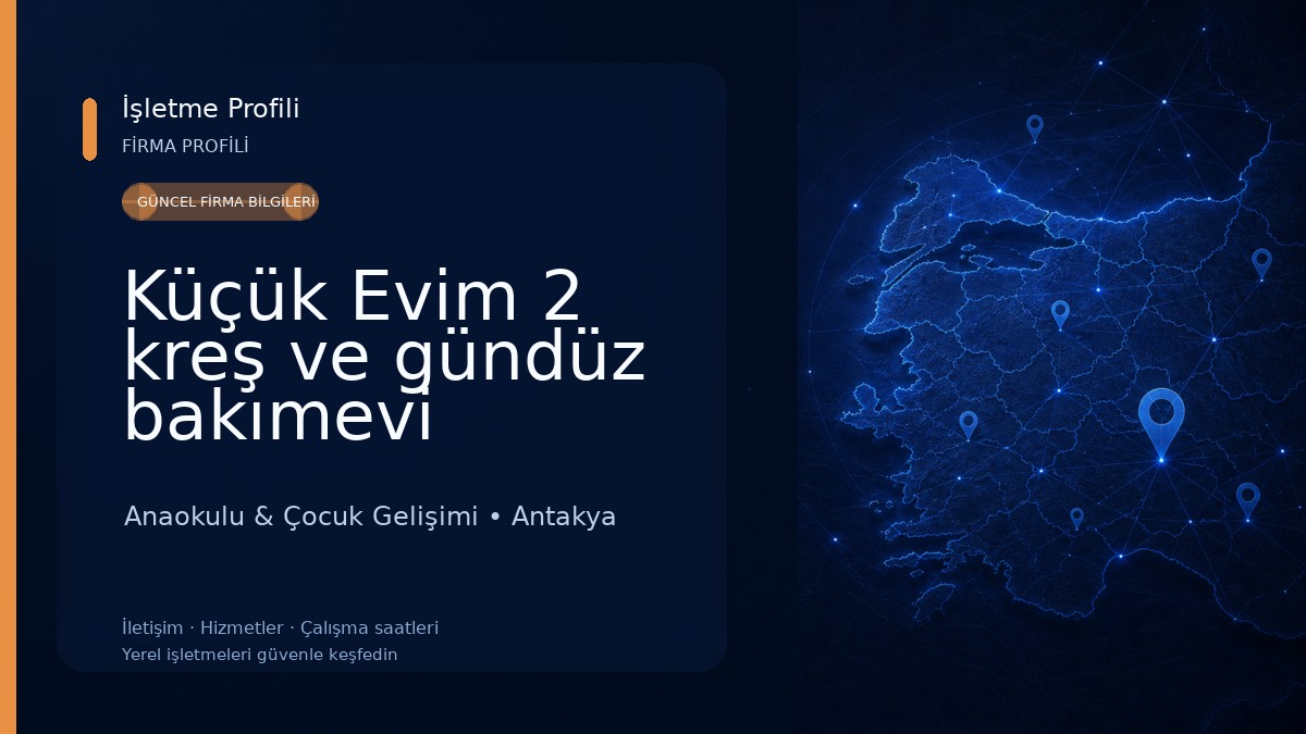 Küçük Evim 2 kreş ve gündüz bakımevi Anaokulu & Çocuk Gelişimi