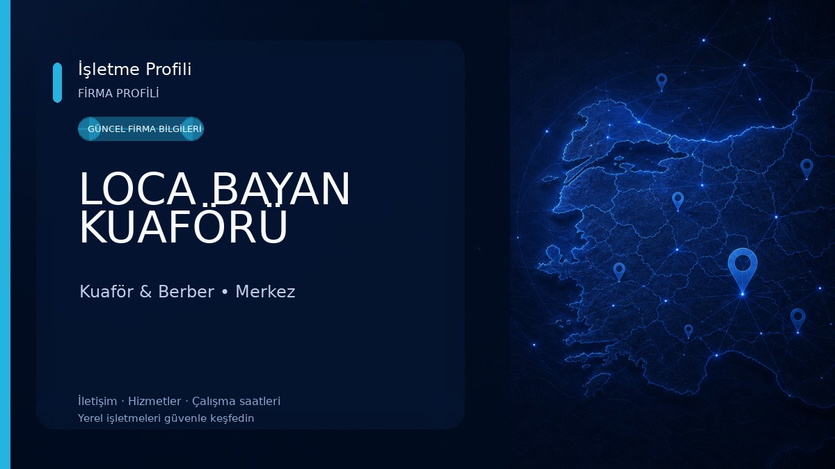 LOCA BAYAN KUAFÖRÜ Kuaför & Berber