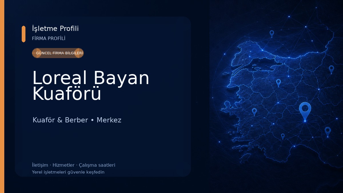 Loreal Bayan Kuaförü Kuaför & Berber