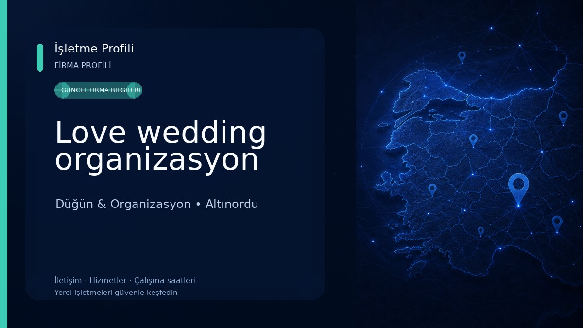 Love wedding organizasyon Düğün & Organizasyon