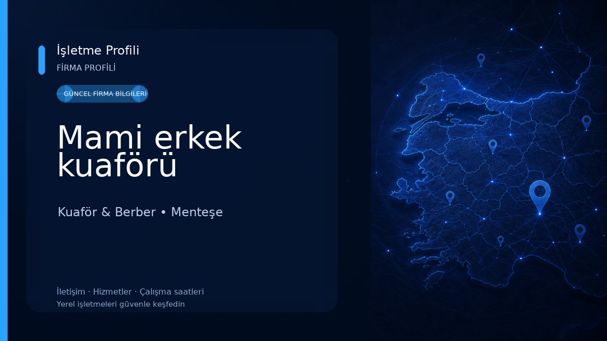 Mami erkek kuaförü 