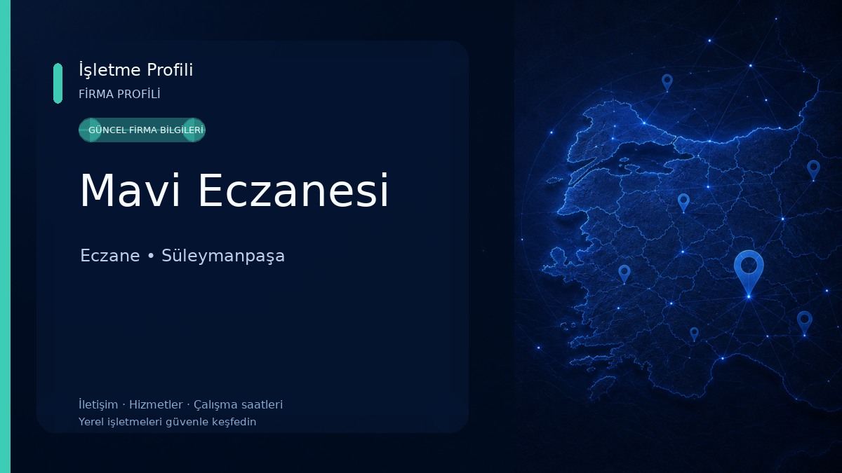 Mavi Eczanesi Eczane