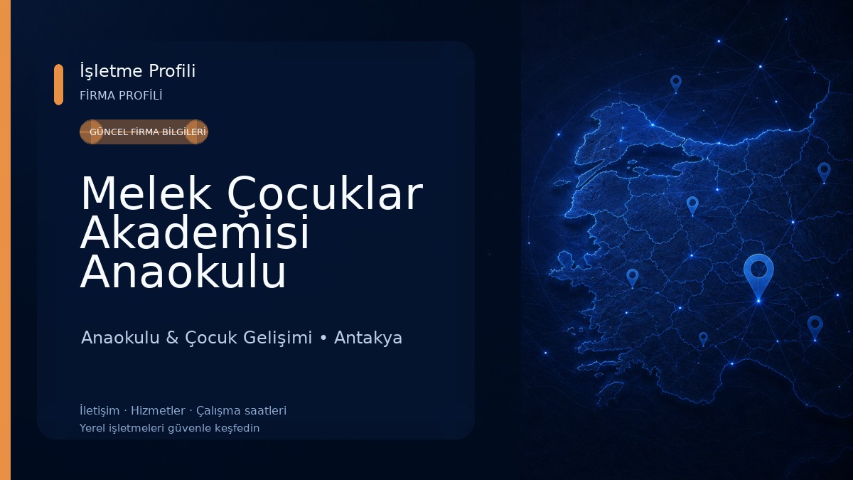 Melek Çocuklar Akademisi Anaokulu Anaokulu & Çocuk Gelişimi