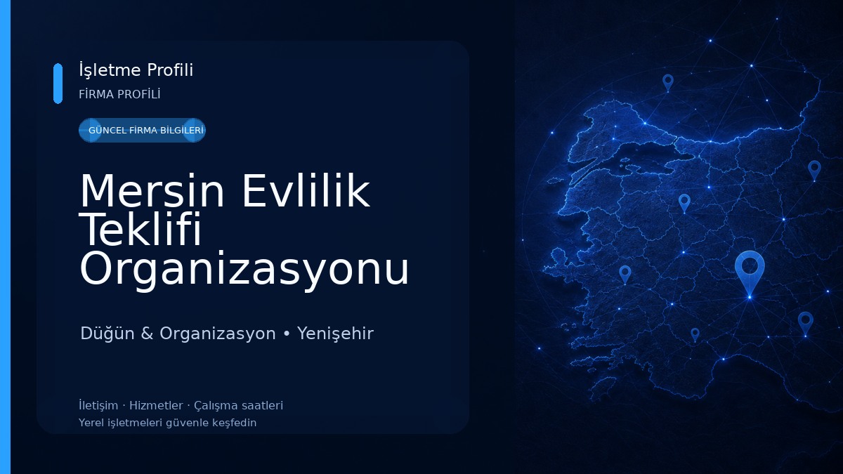 Mersin Evlilik Teklifi Organizasyonu 
