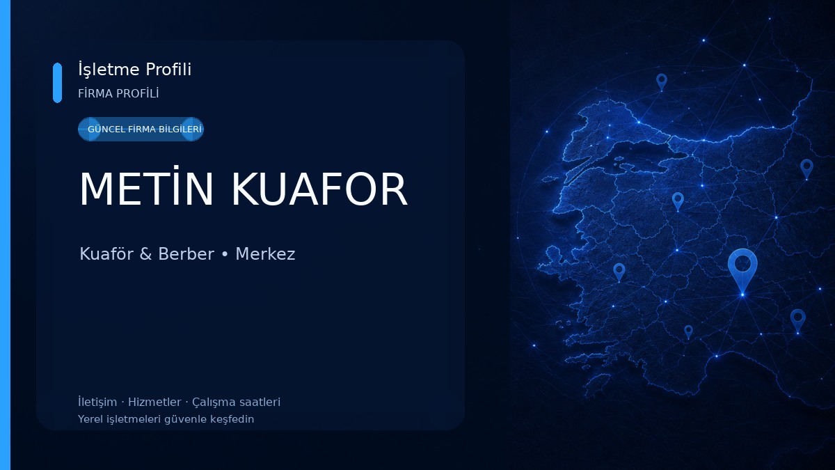 METİN KUAFOR
