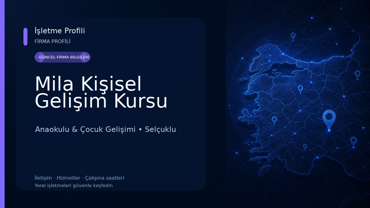 Mila Kişisel Gelişim Kursu Anaokulu & Çocuk Gelişimi
