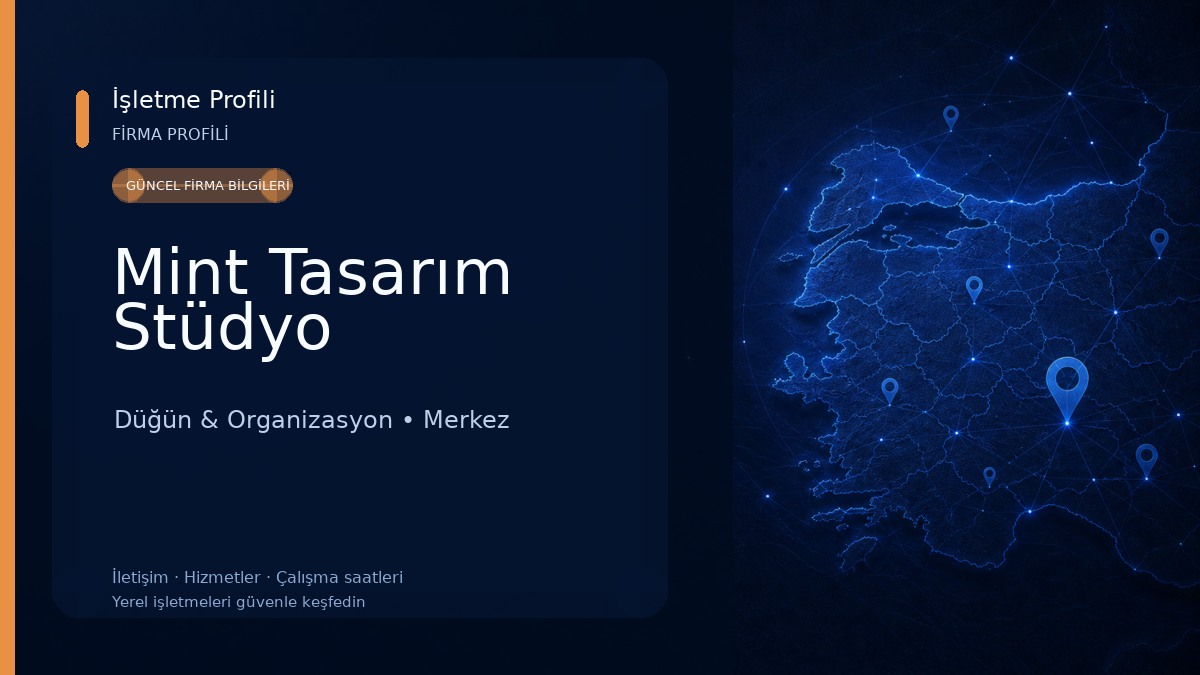 Mint Tasarım Stüdyo Düğün & Organizasyon