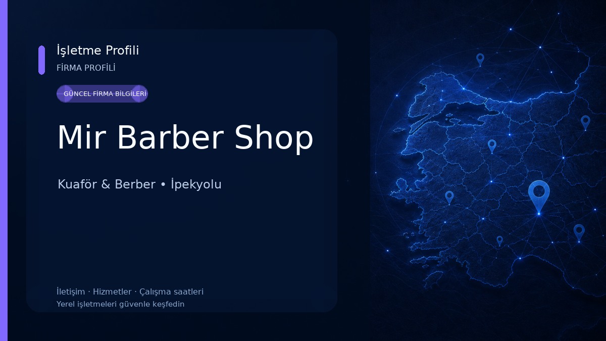 Mir Barber Shop Kuaför & Berber