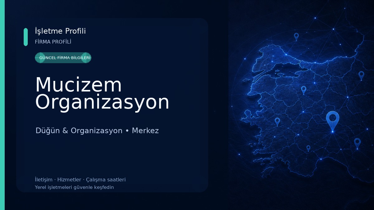 Mucizem Organizasyon Düğün & Organizasyon