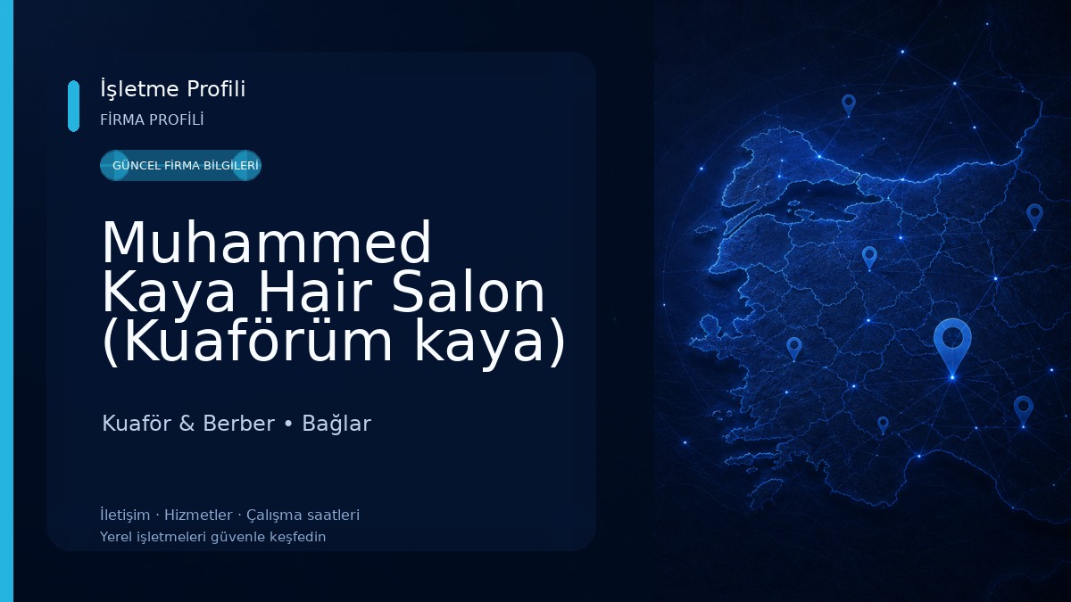 Muhammed Kaya Hair Salon (Kuaförüm kaya)