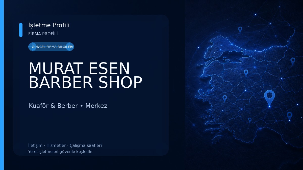 MURAT ESEN BARBER SHOP 