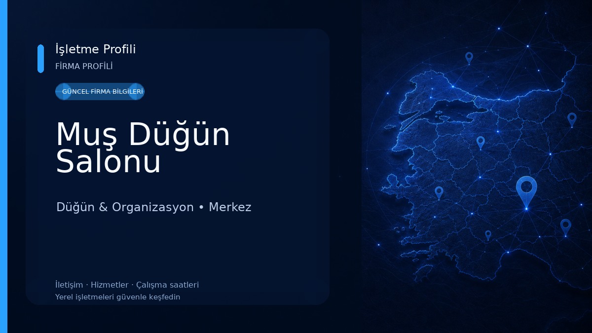 Muş Düğün Salonu