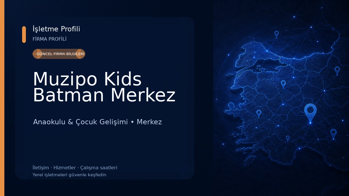 Muzipo Kids Batman Merkez