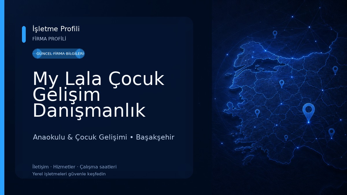 My Lala Çocuk Gelişim Danışmanlık Merkezi Anaokulu & Çocuk Gelişimi