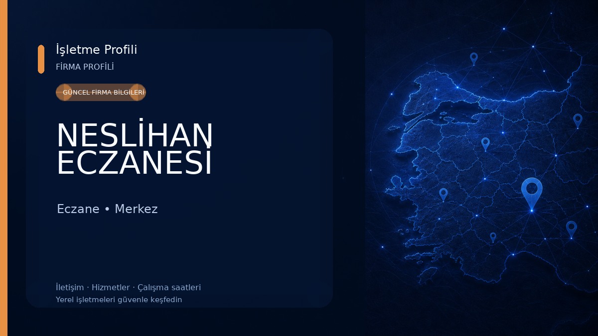 NESLİHAN ECZANESİ Eczane