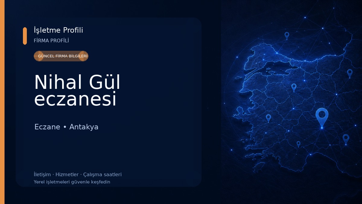 Nihal Gül eczanesi