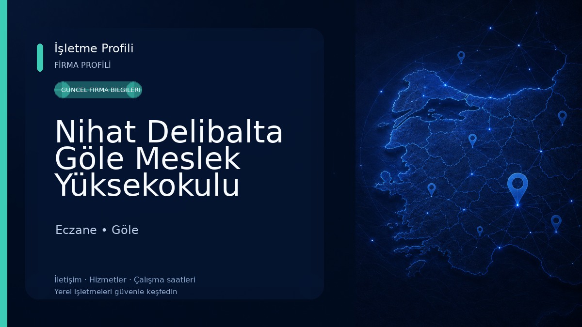 Nihat Delibalta Göle Meslek Yüksekokulu