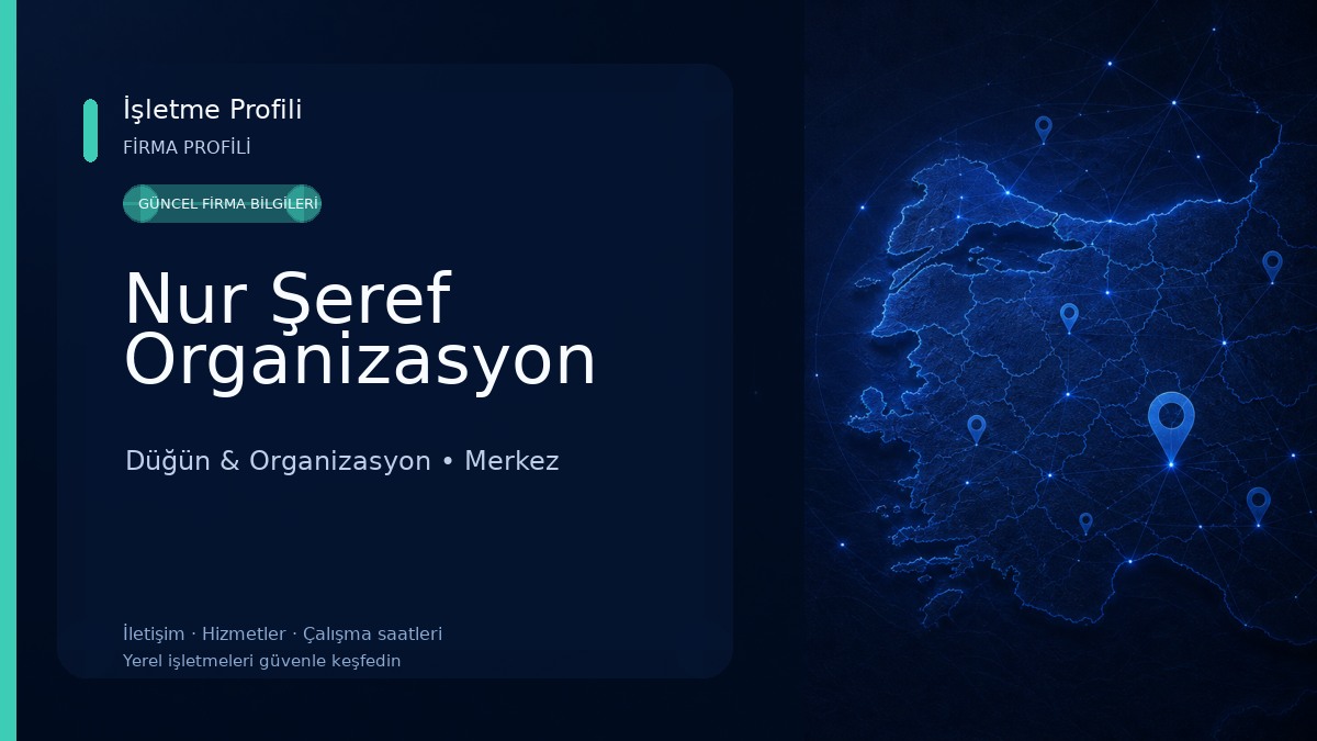 Nur Şeref Organizasyon