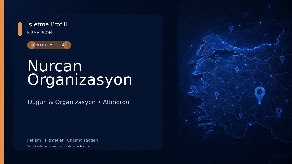 Nurcan Organizasyon Düğün & Organizasyon