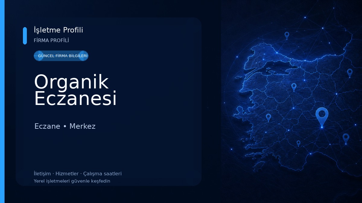 Organik Eczanesi Eczane