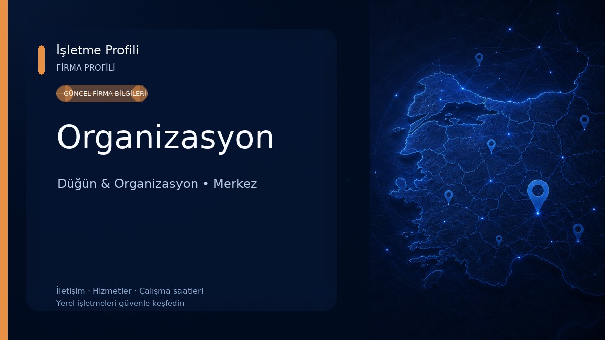 Organizasyon Düğün & Organizasyon