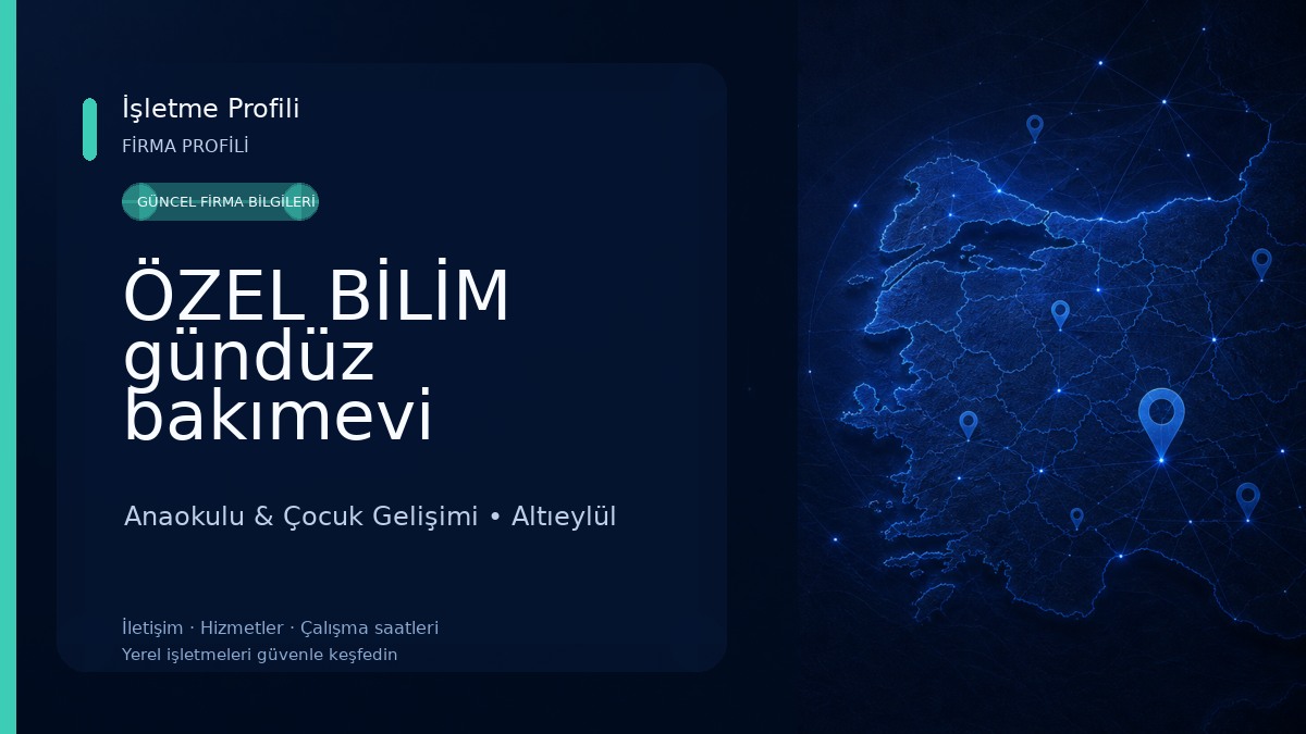 ÖZEL BİLİM gündüz bakımevi Anaokulu & Çocuk Gelişimi