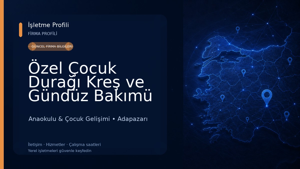 Özel Çocuk Durağı Kreş ve Gündüz Bakımü Evi