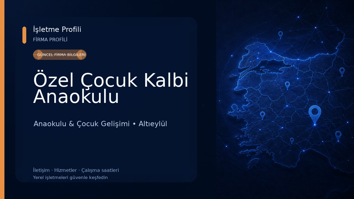 Özel Çocuk Kalbi Anaokulu Anaokulu & Çocuk Gelişimi