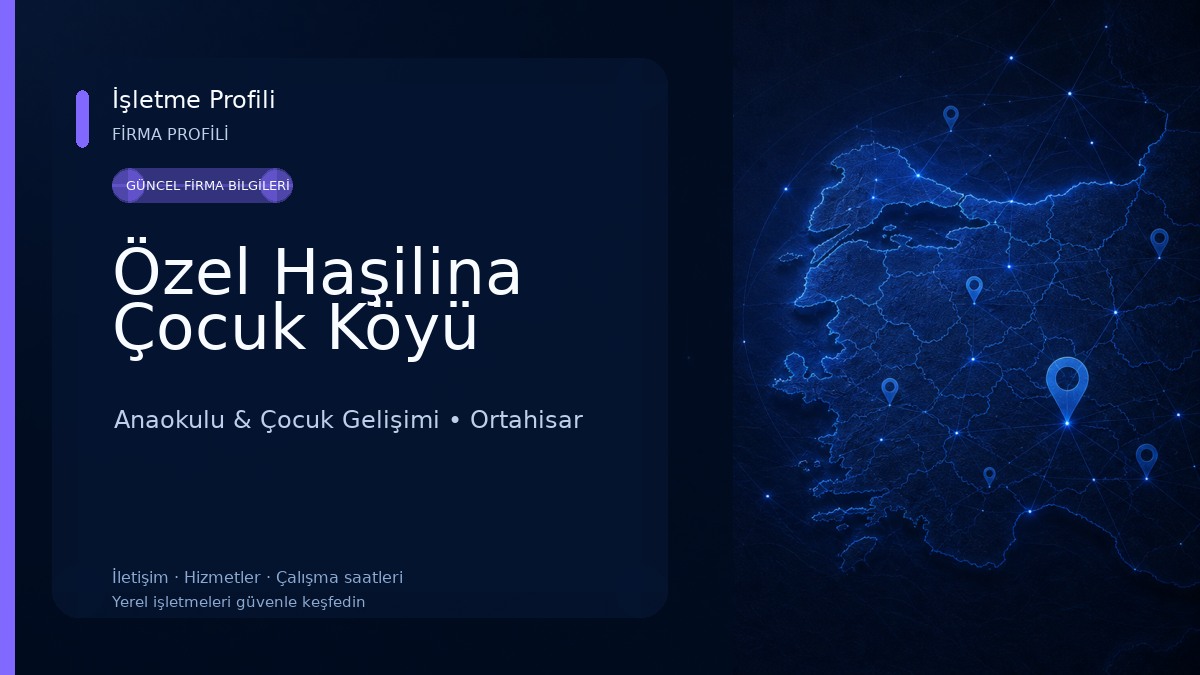 Özel Haşilina Çocuk Köyü Anaokulu & Çocuk Gelişimi