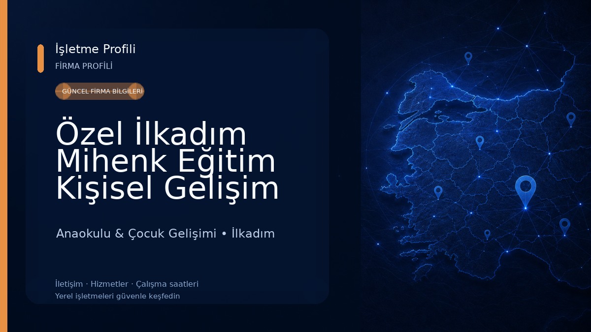 Özel İlkadım Mihenk Eğitim Kişisel Gelişim Kursu 
