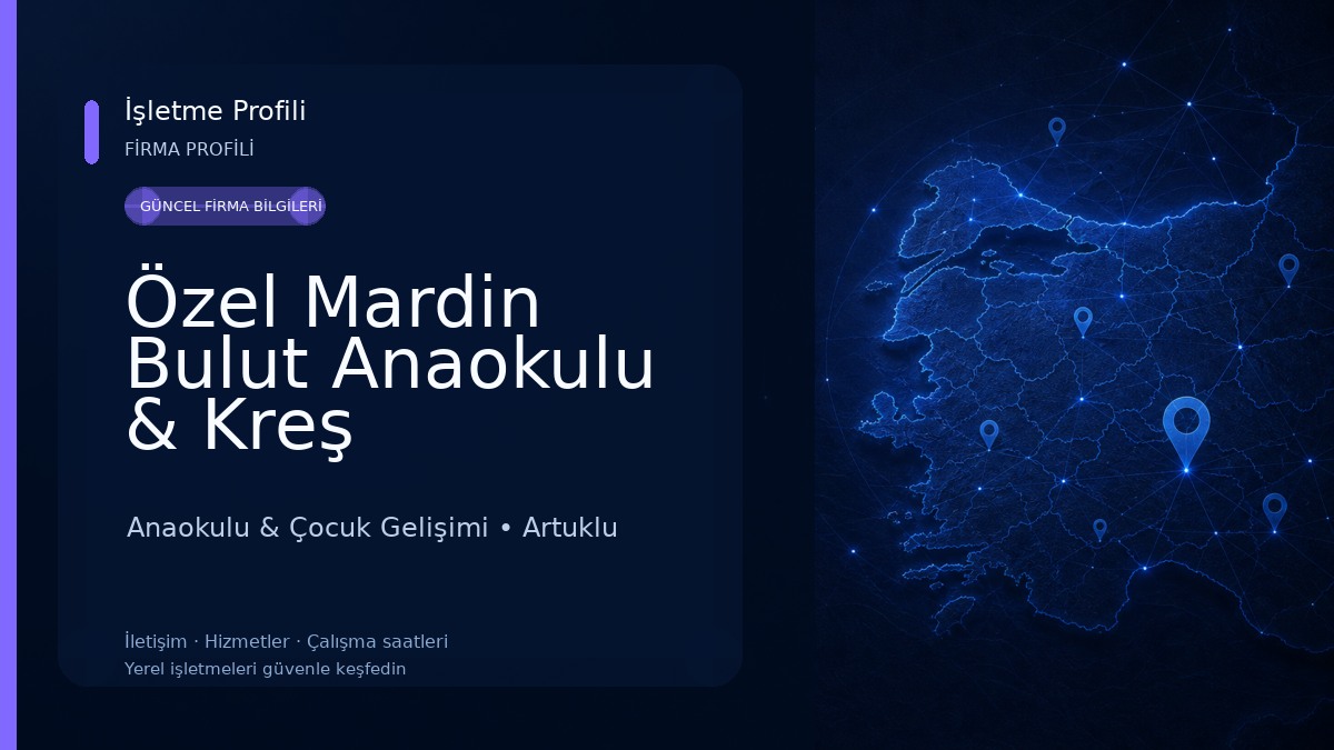 Özel Mardin Bulut Anaokulu & Kreş Anaokulu & Çocuk Gelişimi