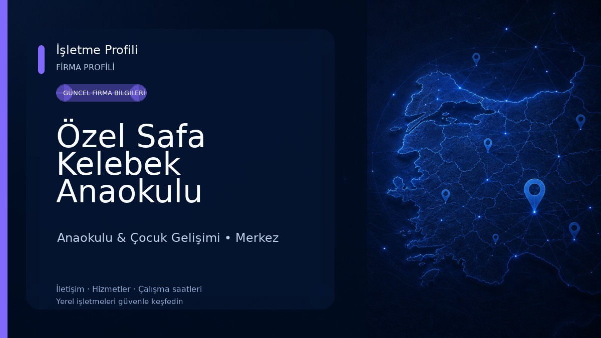 Özel Safa Kelebek Anaokulu