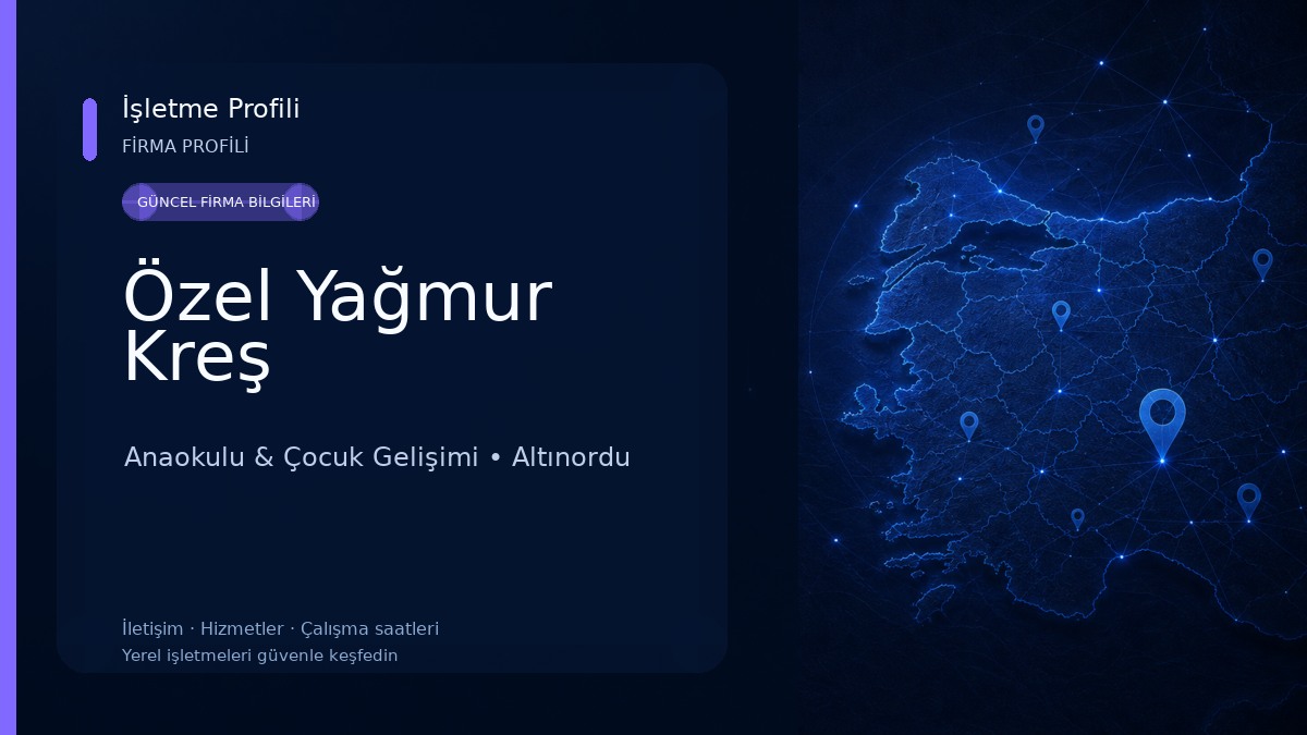 Özel Yağmur Kreş Anaokulu & Çocuk Gelişimi